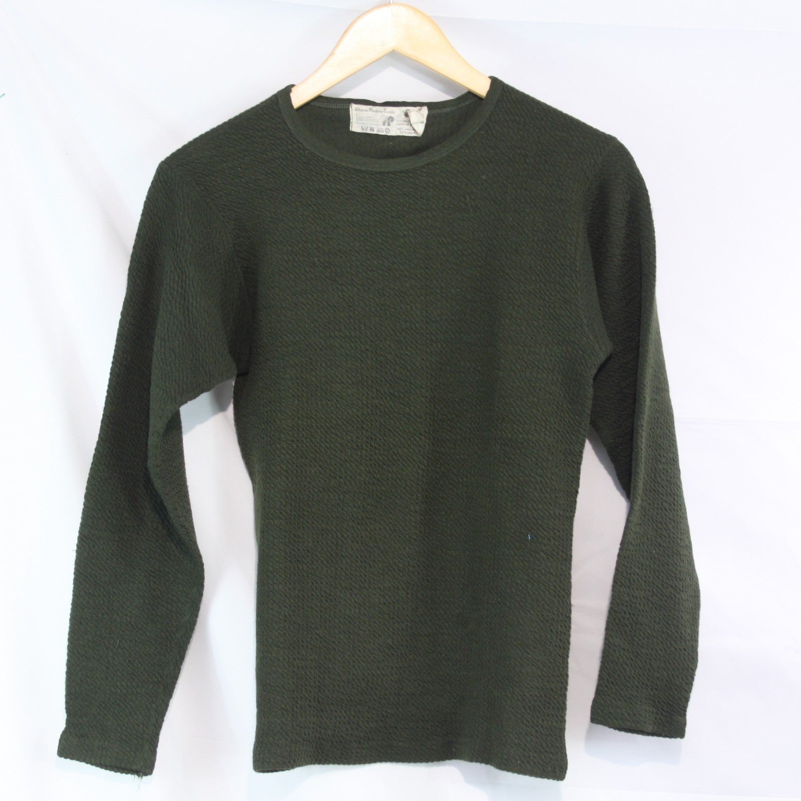 1979 Vintage Thermal Top Genuine Surplus French Military Aramid Long Sleeve 3815