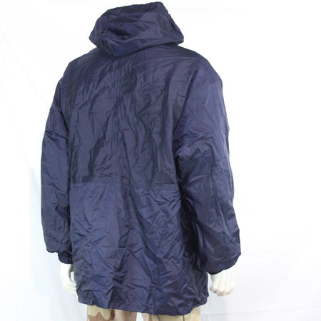 Genuine Surplus French Military Waterproof Coat Faux Fur Lining 46-48" (3368)