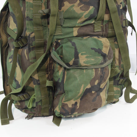 Genuine Surplus British Army Long Back Convoluted Bergen Rucksack DPM (3812)