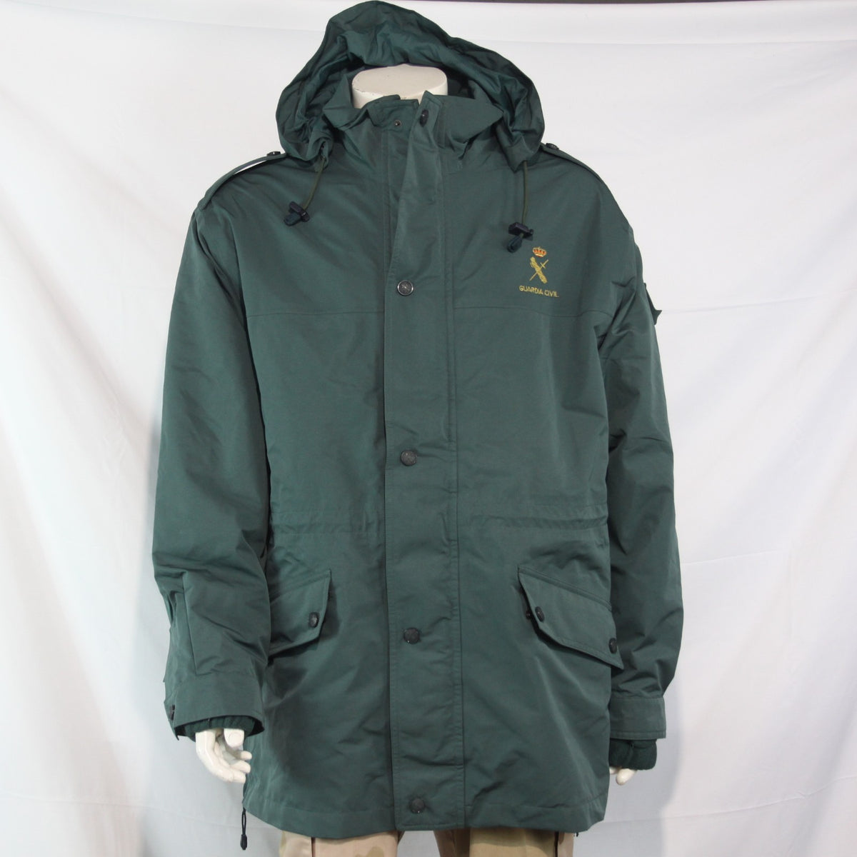 Arctic Extreme Cold Waterproof Spanish Police Winter Coat Fleece Lined46-48"3858