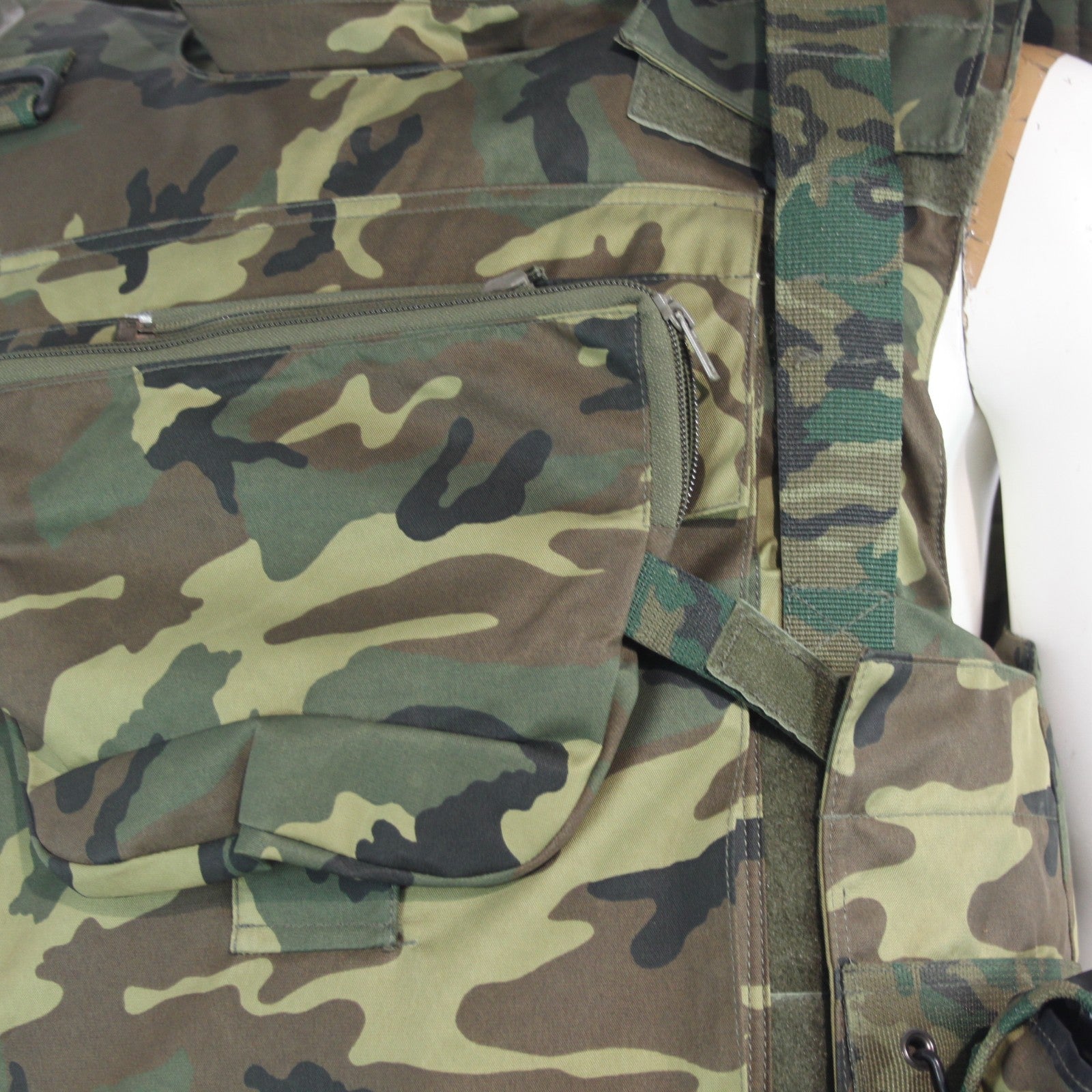 Spanish Military Body Armour Cover with Kevlar Genuine Surplus Camo Small 3968