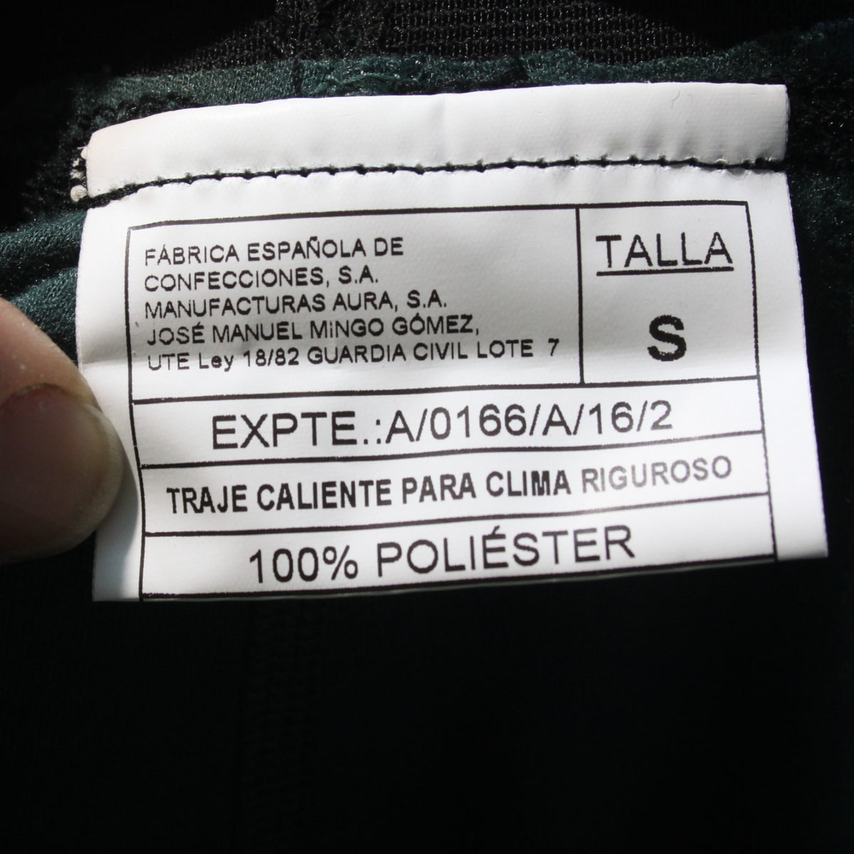 Genuine Surplus Spanish Army Blue Green Long Johns Wicking 28-32"w (3834)