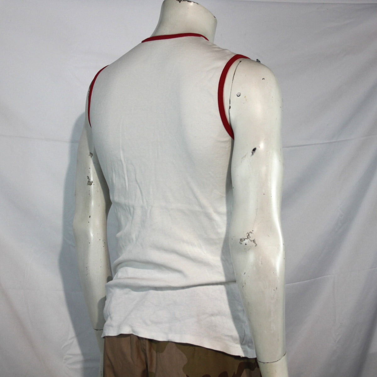 Genuine Surplus British Army Singlet Vest PT White  (3147)