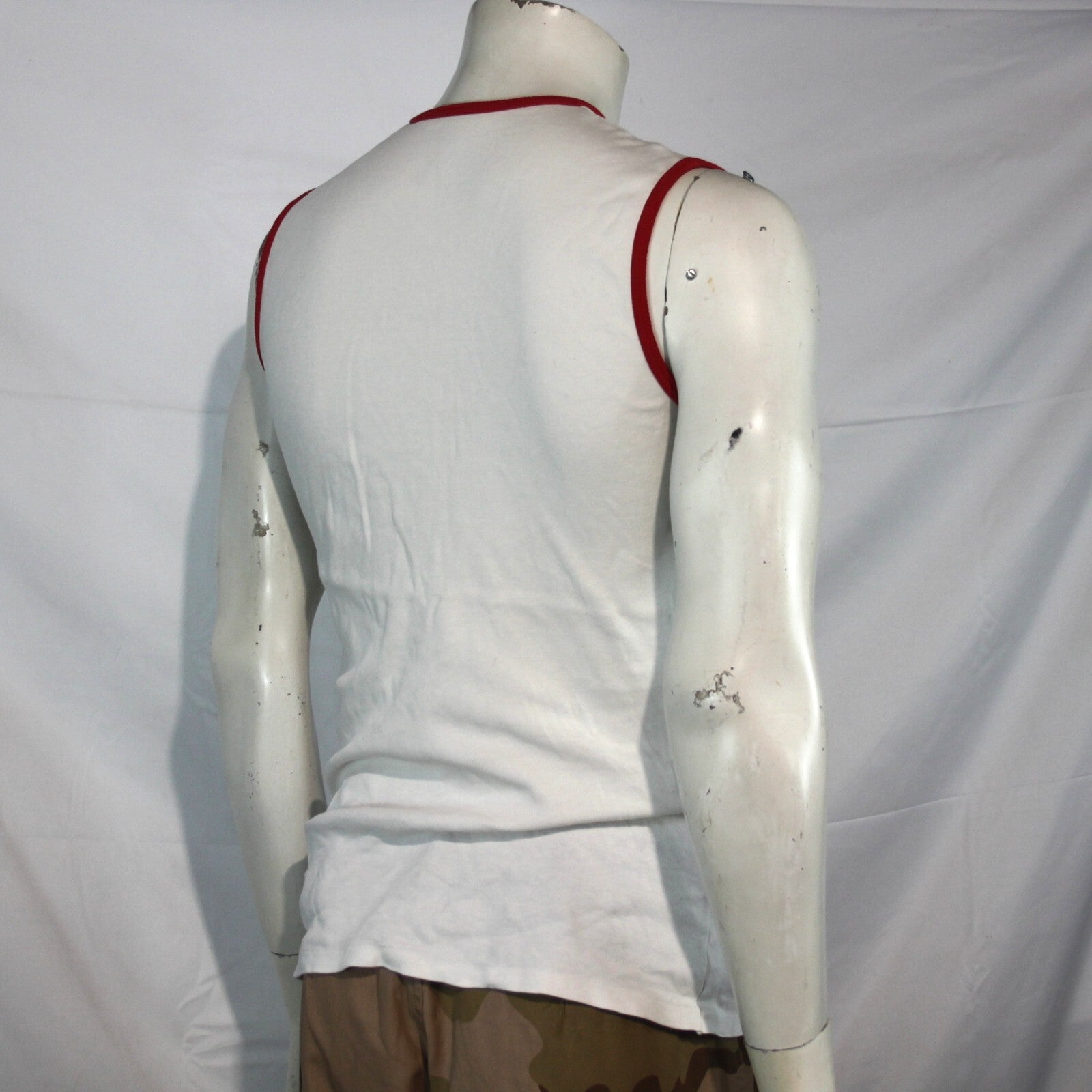 Genuine Surplus British Army Singlet Vest PT White  (3147)