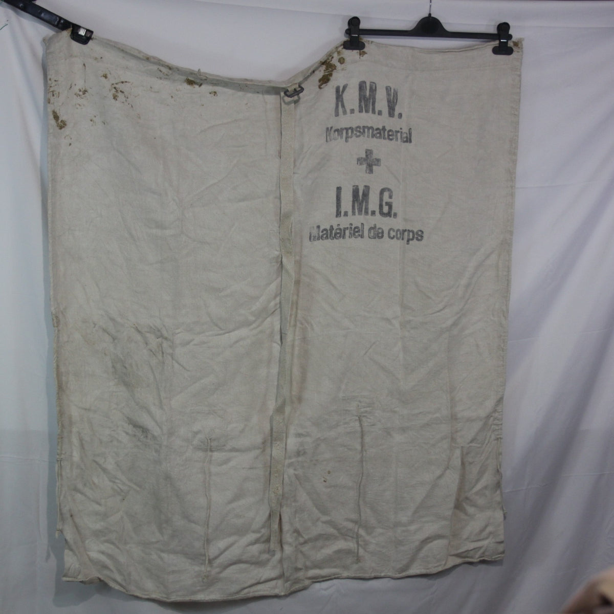 Genuine Surplus Swedish Army Medical Corps Blanket Carrier Roll White (3466)