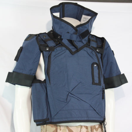British Military Civilian Body Armour Cover Vest Blue Genuine Surplus 44" (3981)