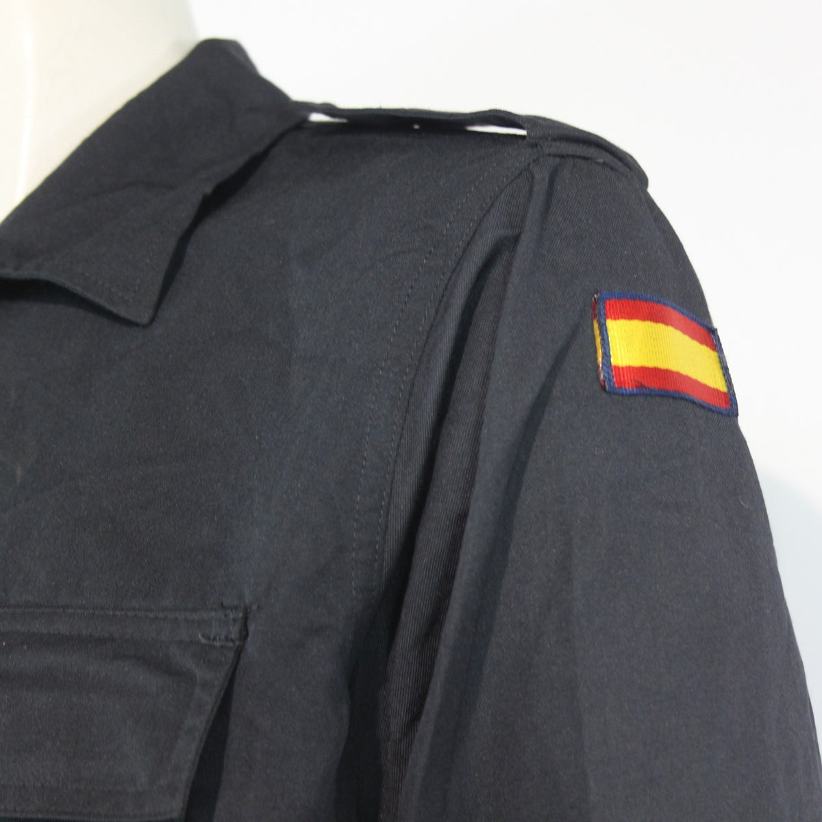Spanish Navy Heavyweight Shirt Lightweight Jacket Naval Genuine Surplus (4157)