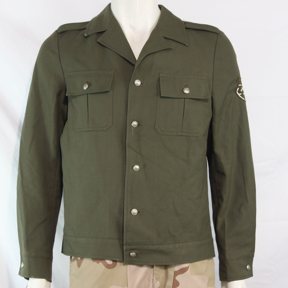 Genuine Surplus Hungarian Army Short Jacket Olive Green 36-38" Chest (3498)