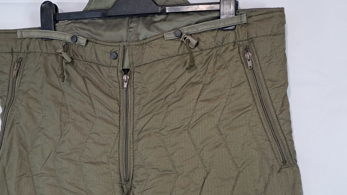 Genuine Surplus German Army Quilted Over-Trouser Liners Padded Thermal (2814)