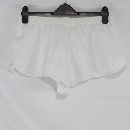 French Military Short Shorts White Genuine Surplus Polyamide Mens PT(4423)