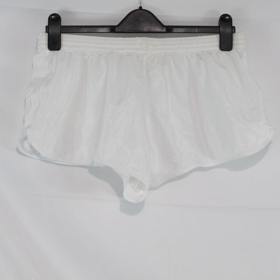 French Military Short Shorts White Genuine Surplus Polyamide Mens PT(4423)