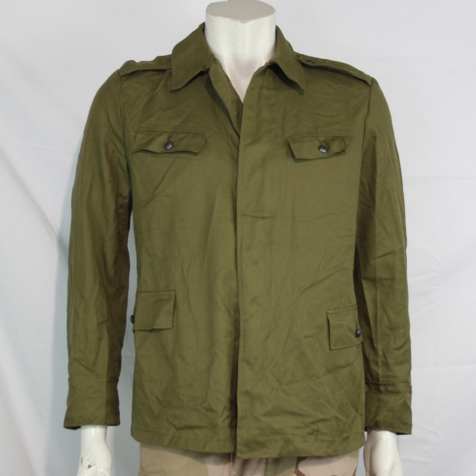 Genuine Surplus East European Army Combat Jacket Khaki Green 30-32" (3340)