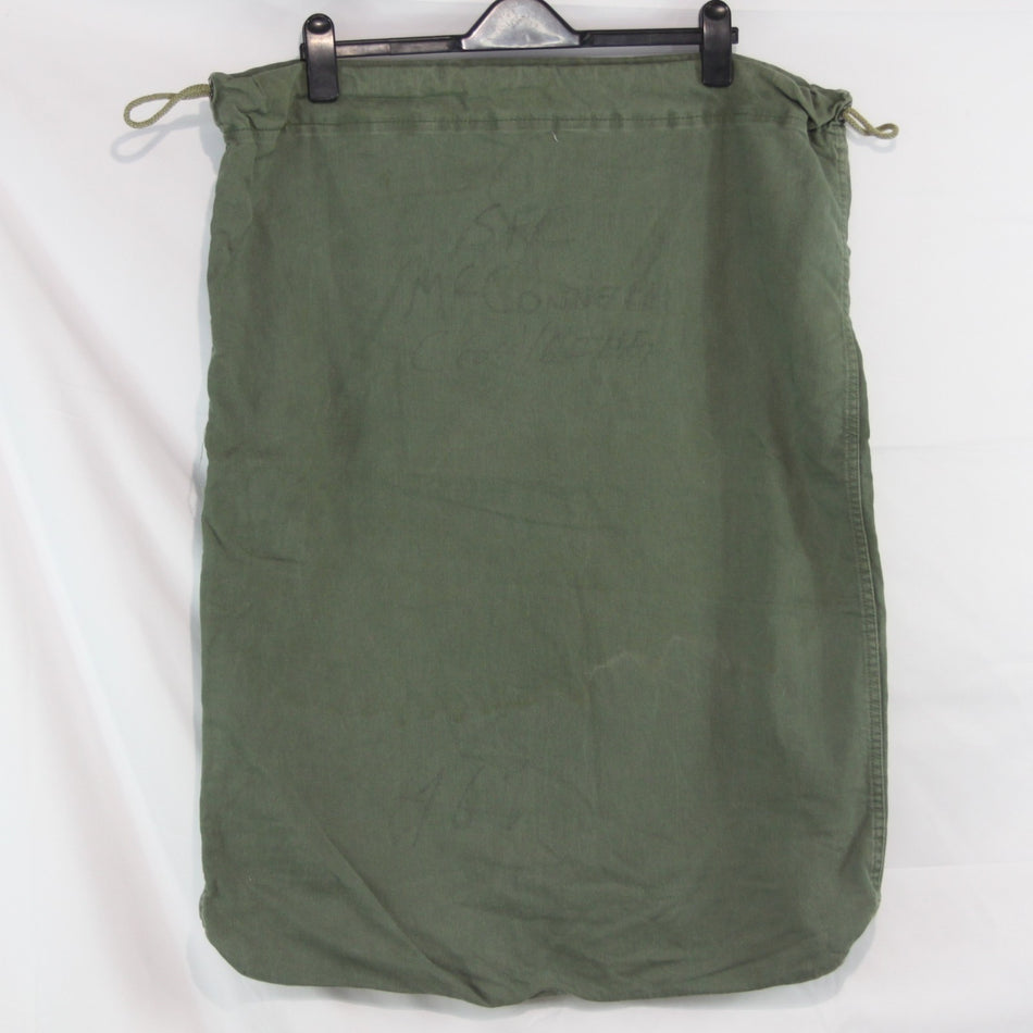 Vintage  Army Lightweight Canvas Storage Bag Genuine Surplus (4358)