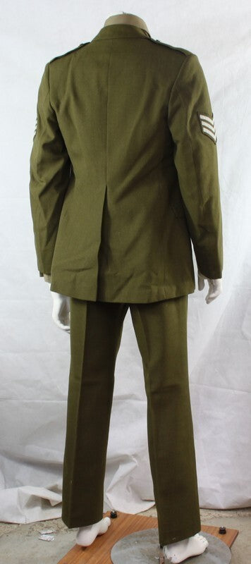 Genuine Surplus British Army Uniform Complete 1980's 100cm Chest Khaki Green 689