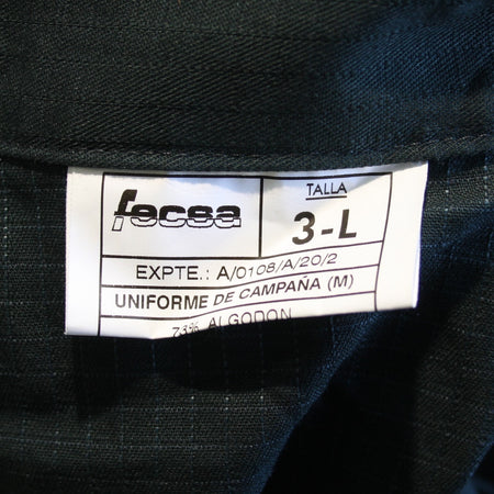 Genuine Surplus Spanish Police Combat Shirt Bottle Green Ripstop S/Grade (3182)