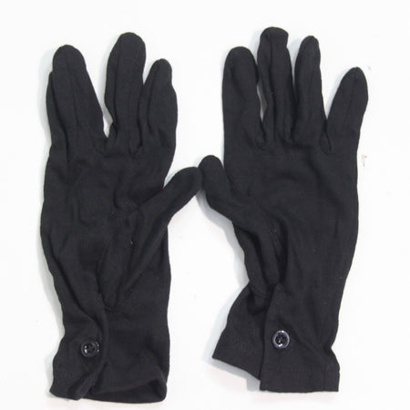 Italian Airforce Lightweight Stretch Gloves Black Genuine Surplus Large 3929)