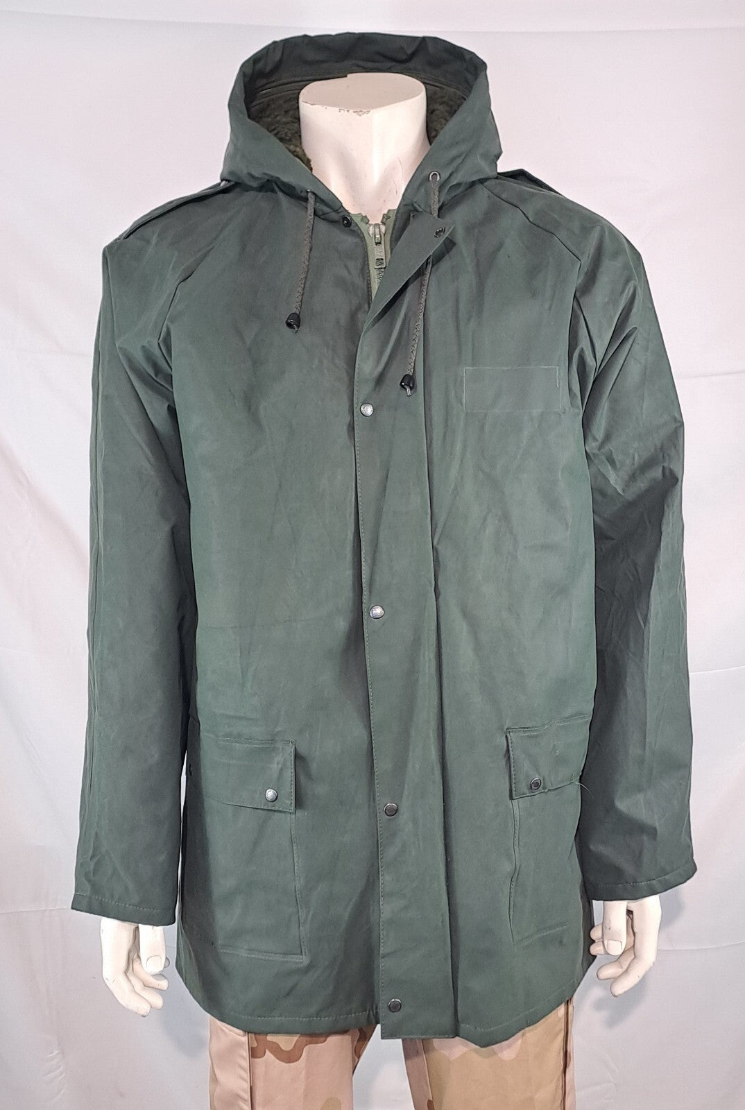 Genuine Surplus British Police Waterproof Parka Rain Jacket Lined 44-46" (2807)