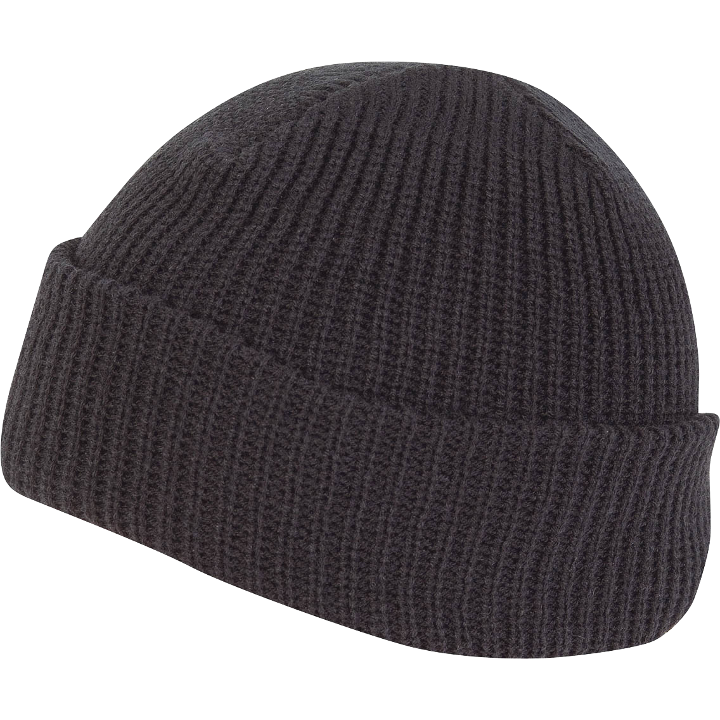 Highlander Acrylic Knitted Bob Hat Watch Hat Black Green