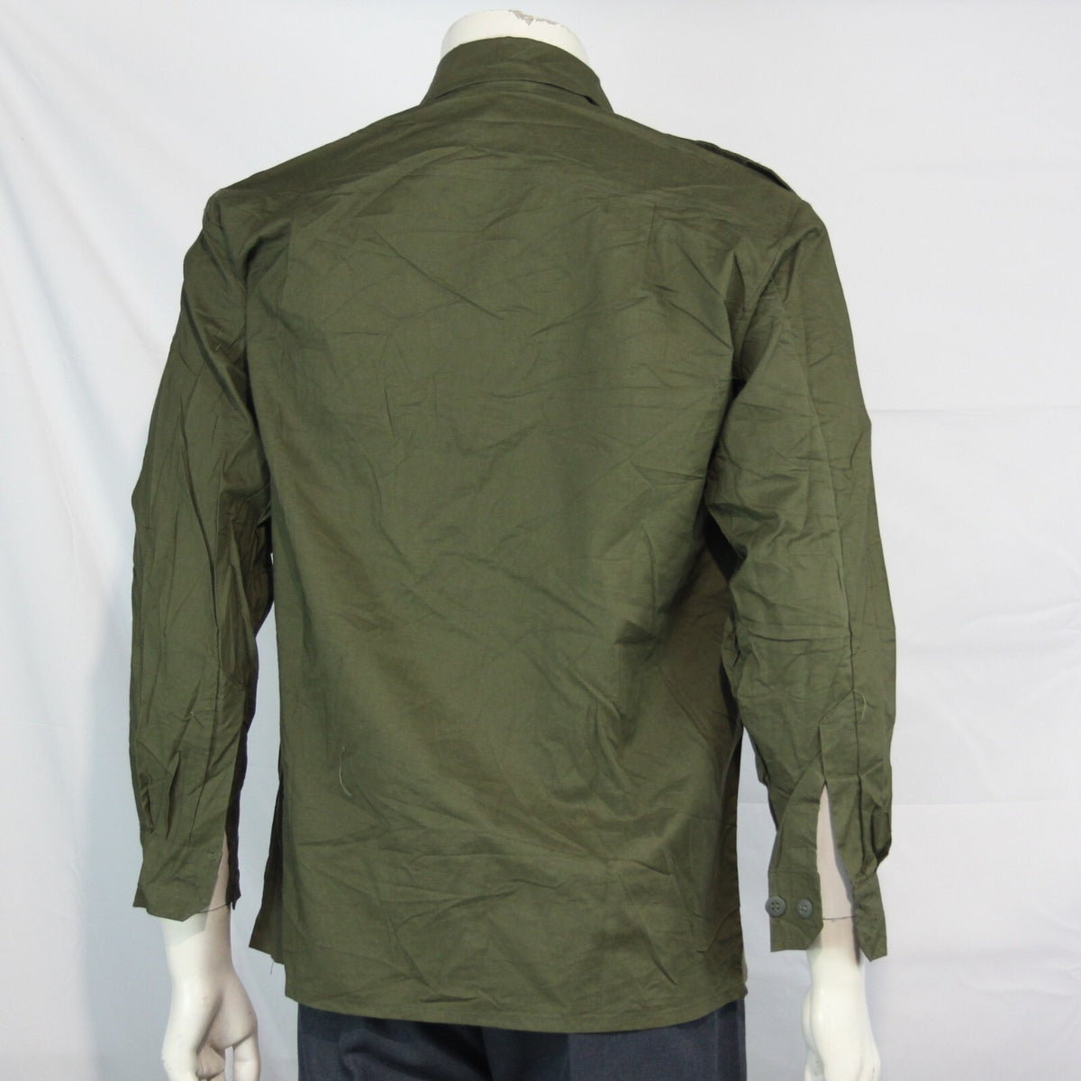Genuine Surplus Croatian Army /Police 100% Cotton Shirt Plain Green 3312