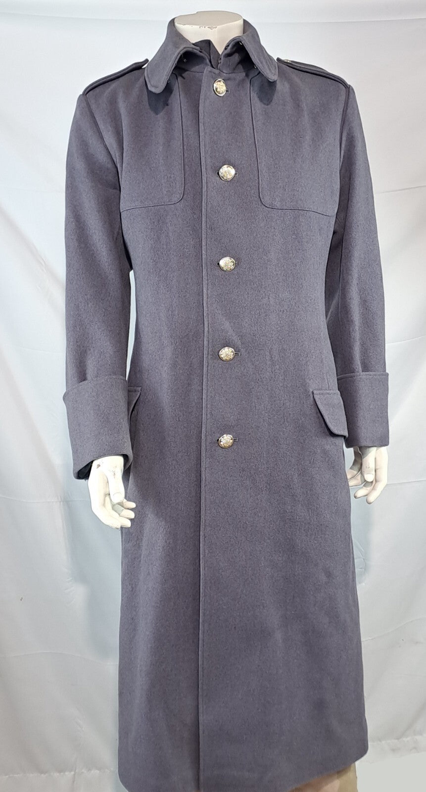 Genuine Surplus Army Coldstream Guards Wool Greatcoat 34" Chest (2545)