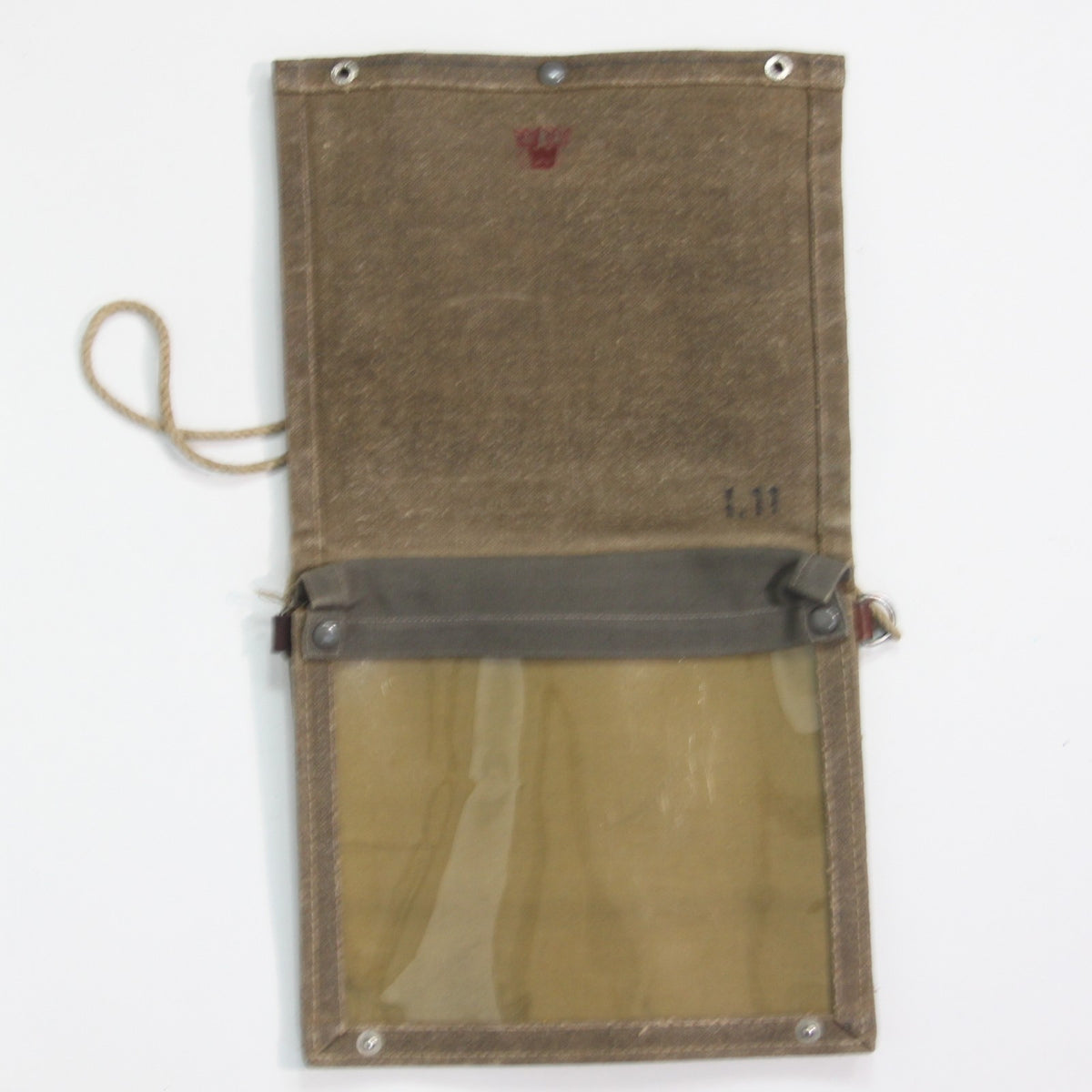 Genuine Surplus Vintage Swedish Army Map Case Canvas (4404)