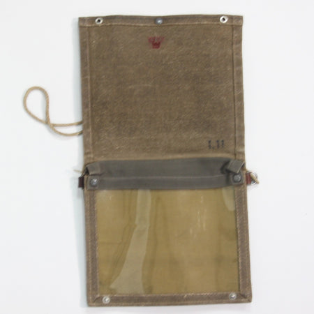 Genuine Surplus Vintage Swedish Army Map Case Canvas (4404)
