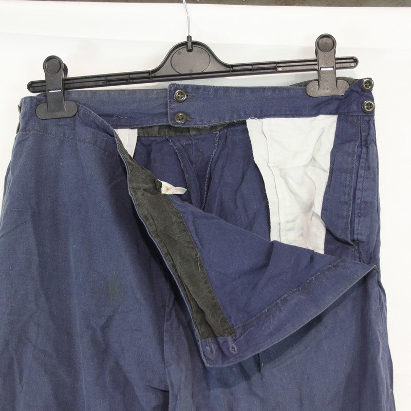 Vintage Bulgarian Naval Surplus Flat Front Trousers Genuine Surplus G2 (3641)