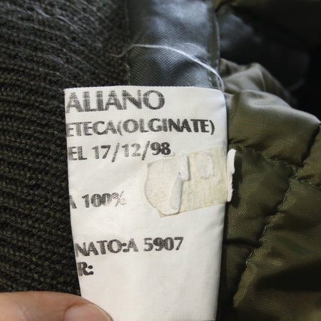 Genuine Surplus Italian Army Parka Liner Military Thermal WarmQuilted  (3724)