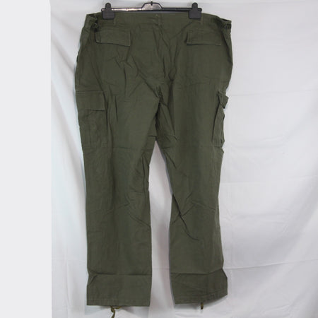 Fostex Military Style Stonewashed Combat trousers Olive 3XL 48-50"  (4042)