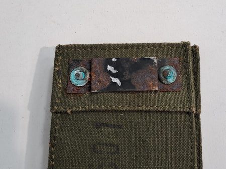 Genuine Surplus Vintage French PM-47  Pouch  Webbing Pouch (1724)
