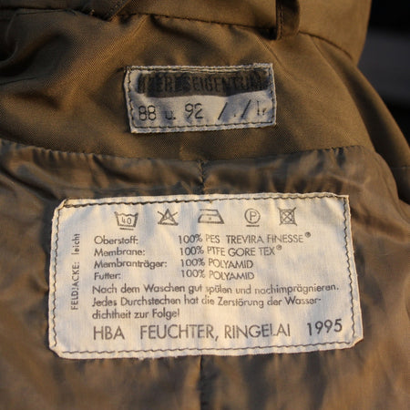 Gore-tex Austrian Army Jacket Parka Olive Repaired Grade2 40-42"  (4289)