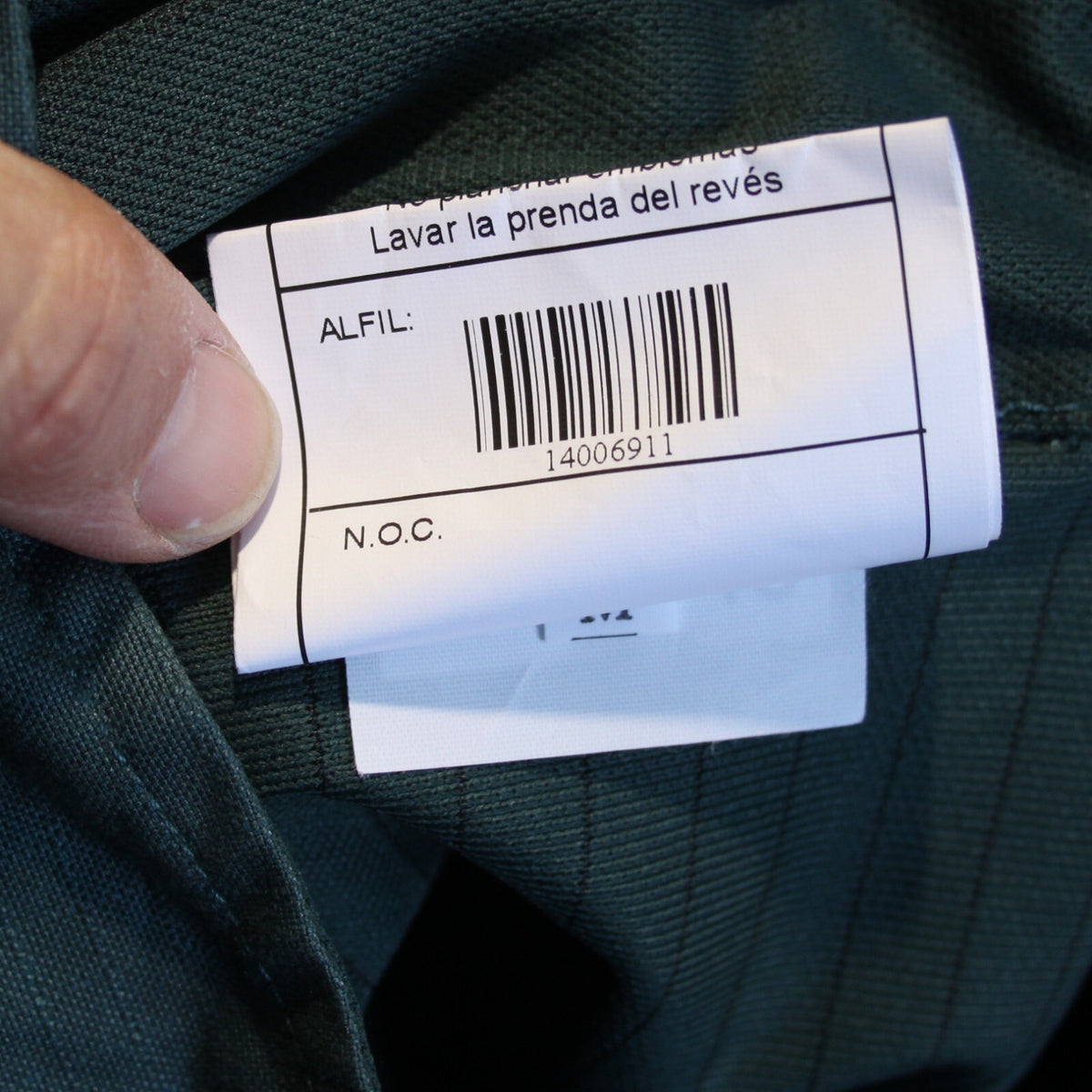 Genuine Surplus Spanish Police UBAC Shirt Bottle Green Tactical S/Grade (3181)
