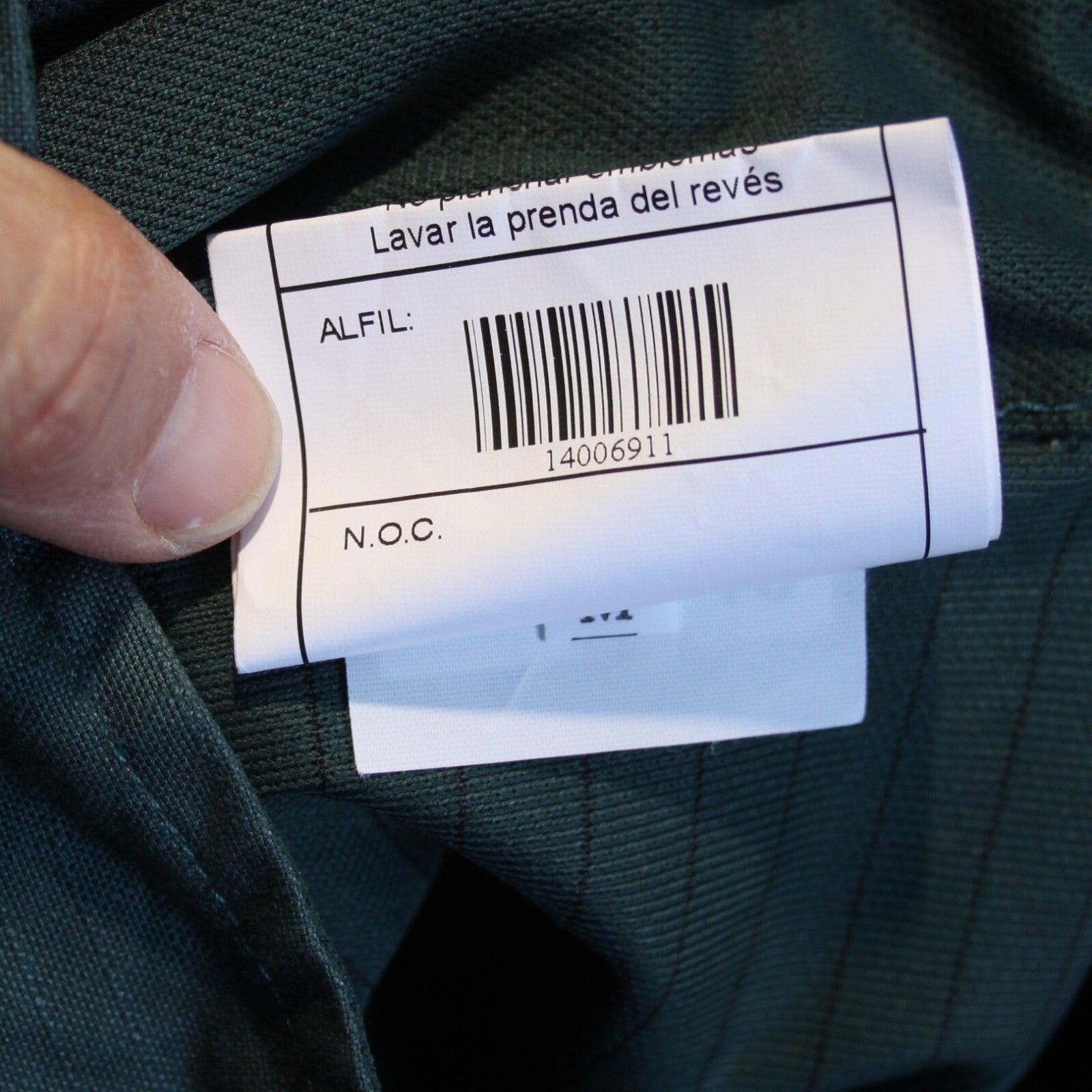 Genuine Surplus Spanish Police UBAC Shirt Bottle Green Tactical S/Grade (3181)