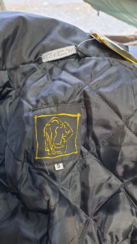 Genuine Surplus British Police Waterproof Nylon Rain Jacket Black 34-36" (2805)