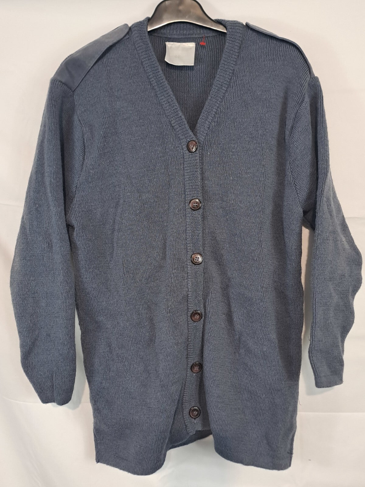 Genuine Surplus British Royal Air Force Cardigan Womens BLue 35" Ch (1604)