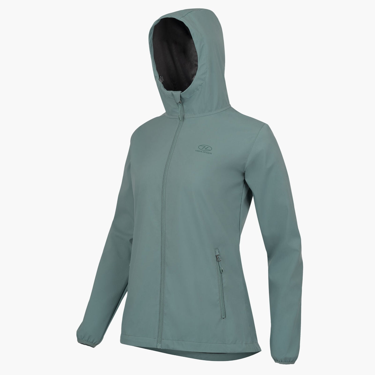 Highlander Ladies Shield Jacket Windproof Water Repellent Slate Grey Clearance