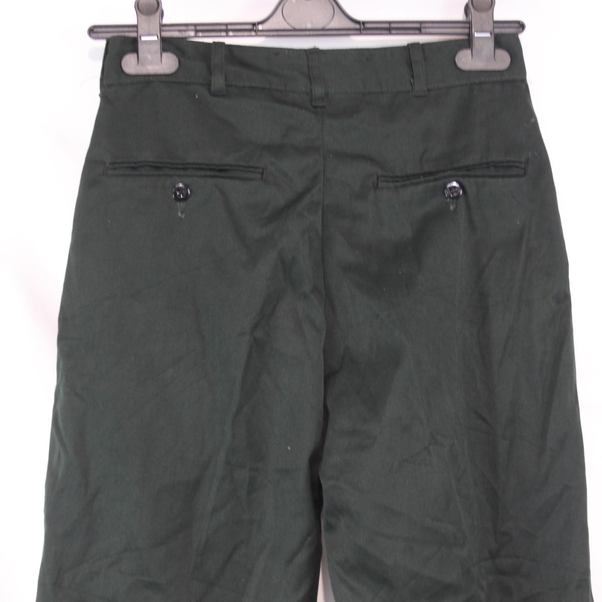 Genuine Surplus Canadian Military Army Trousers Bottle Green Dark  28" W (3683)