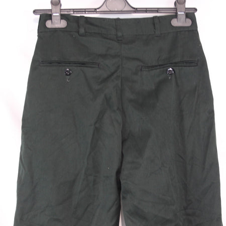 Genuine Surplus Canadian Military Army Trousers Bottle Green Dark  28" W (3683)