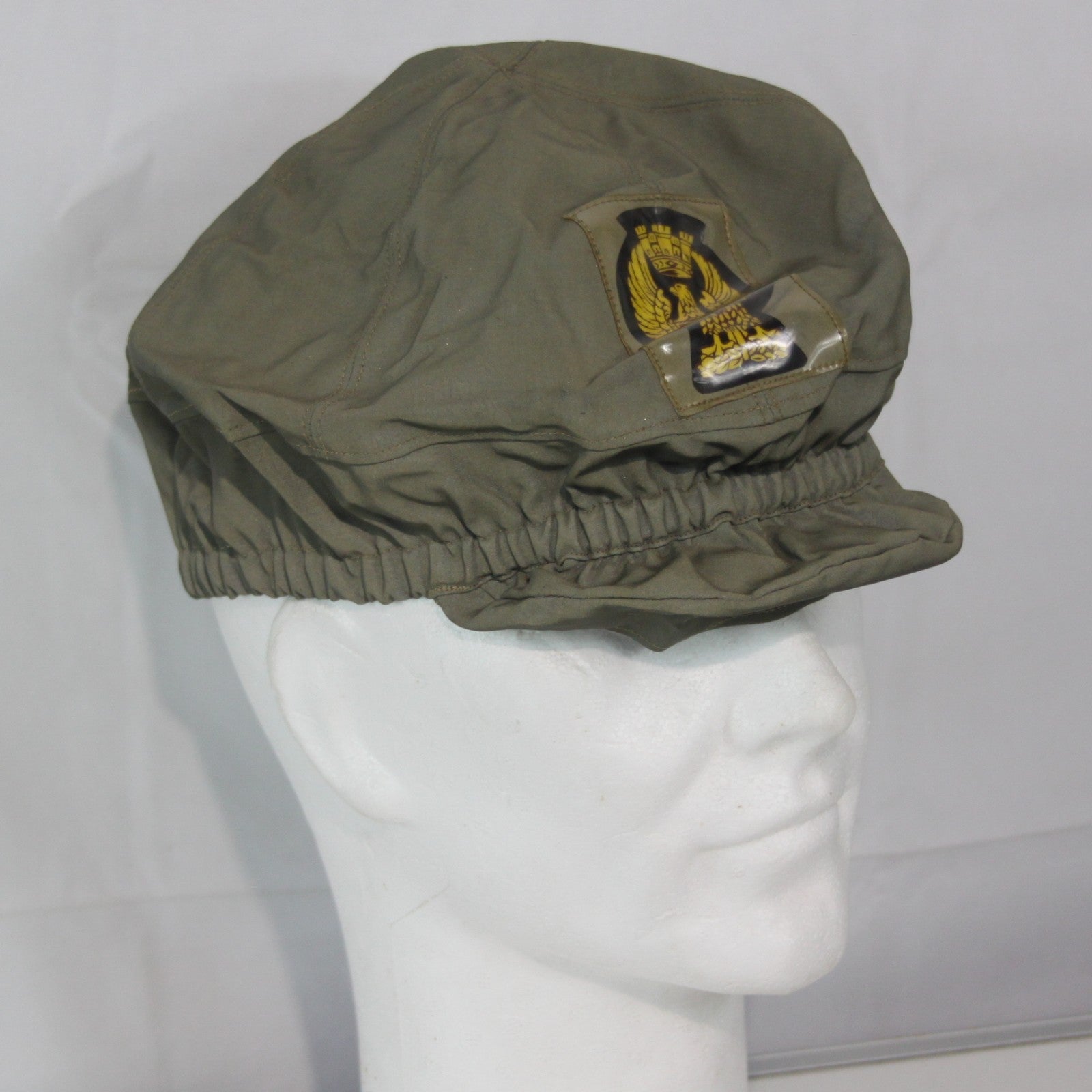Italian State Police Waterproof Over Cap Cover Reflective Genuine Surplus (3934)