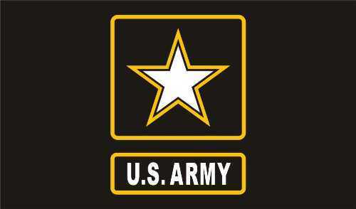 US ARMY FORCES  FLAG 5' x 3' USA Army Military Regiment Armed Forces