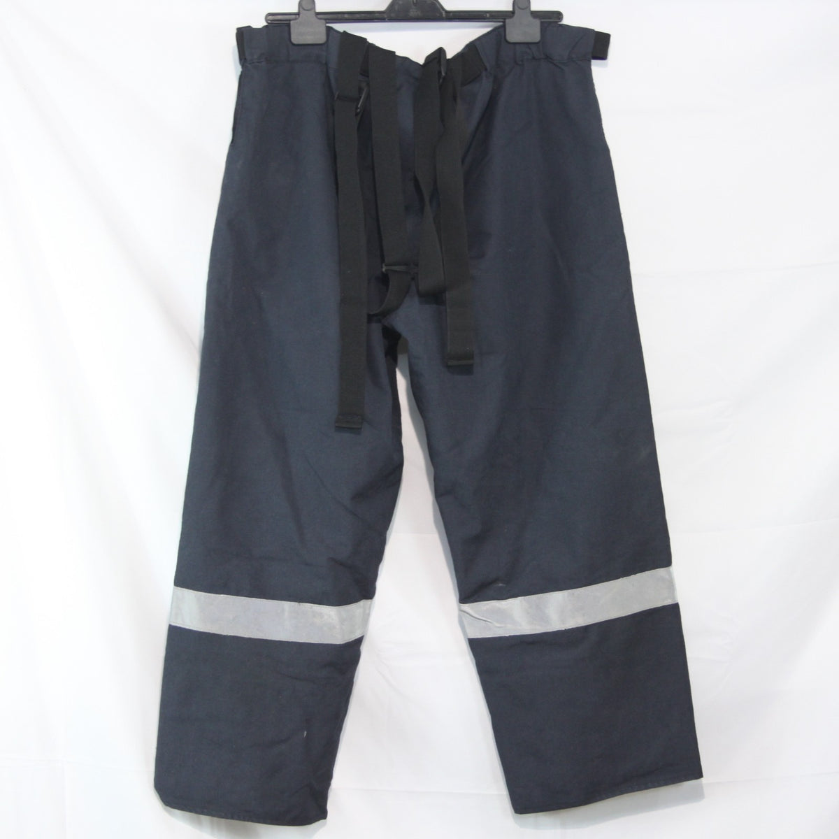 German Firefighters Trousers Waterproof Bib n Brace Nomex 44-46" W (3849)