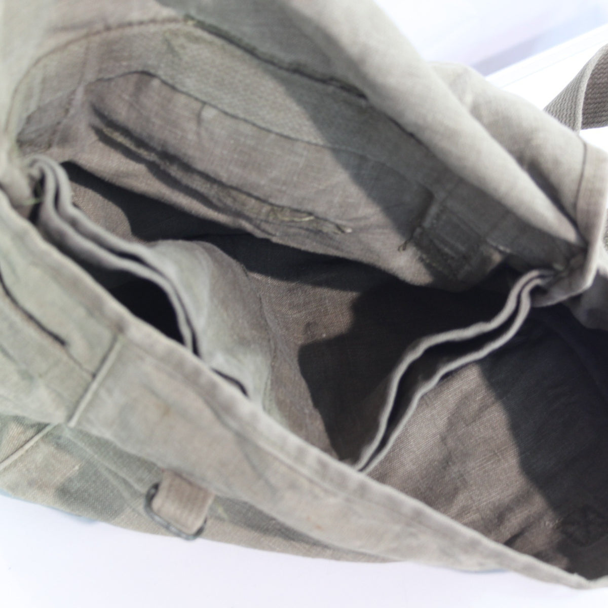 Genuine Surplus French Army Vintage Rucksack Cotton Canvas First Aid Padre 3407