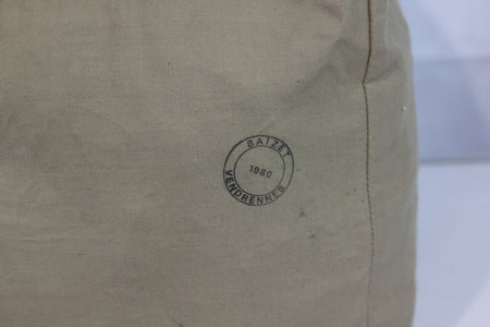 Genuine Surplus French Army Military Boot Bag Brown Canvas (1917)