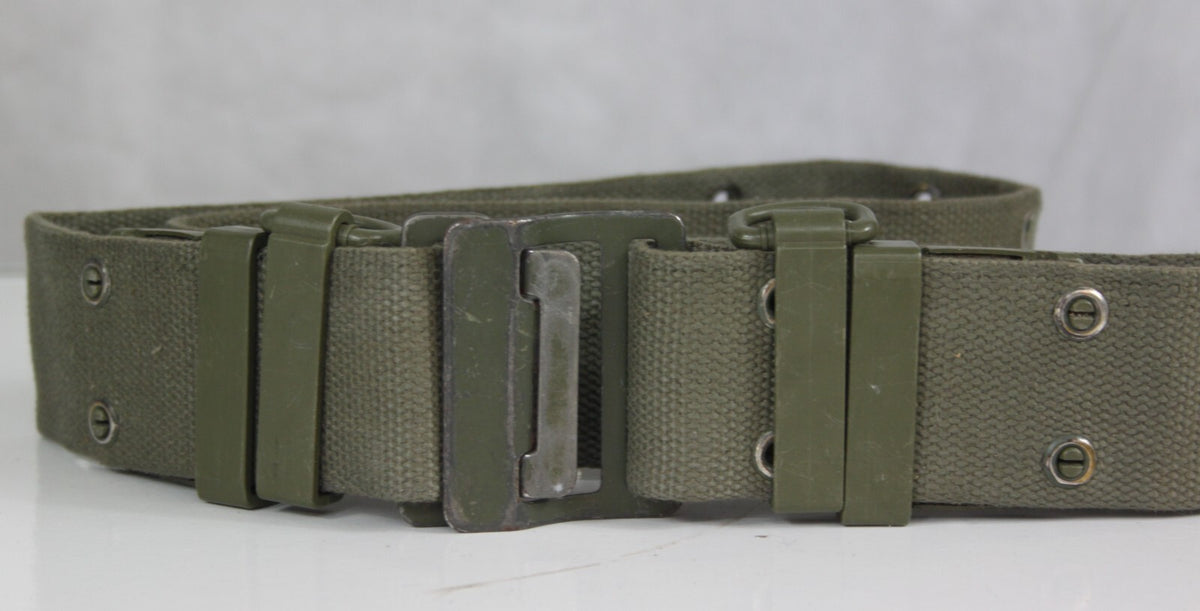 Genuine Surplus French  FAMAS Army 2" Combat Belt Olive Pistol Belt