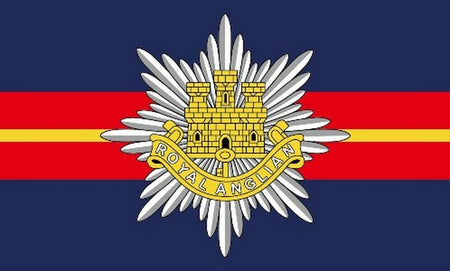 Royal Anglian Regiment Printed Polyester Flag 5'x3'