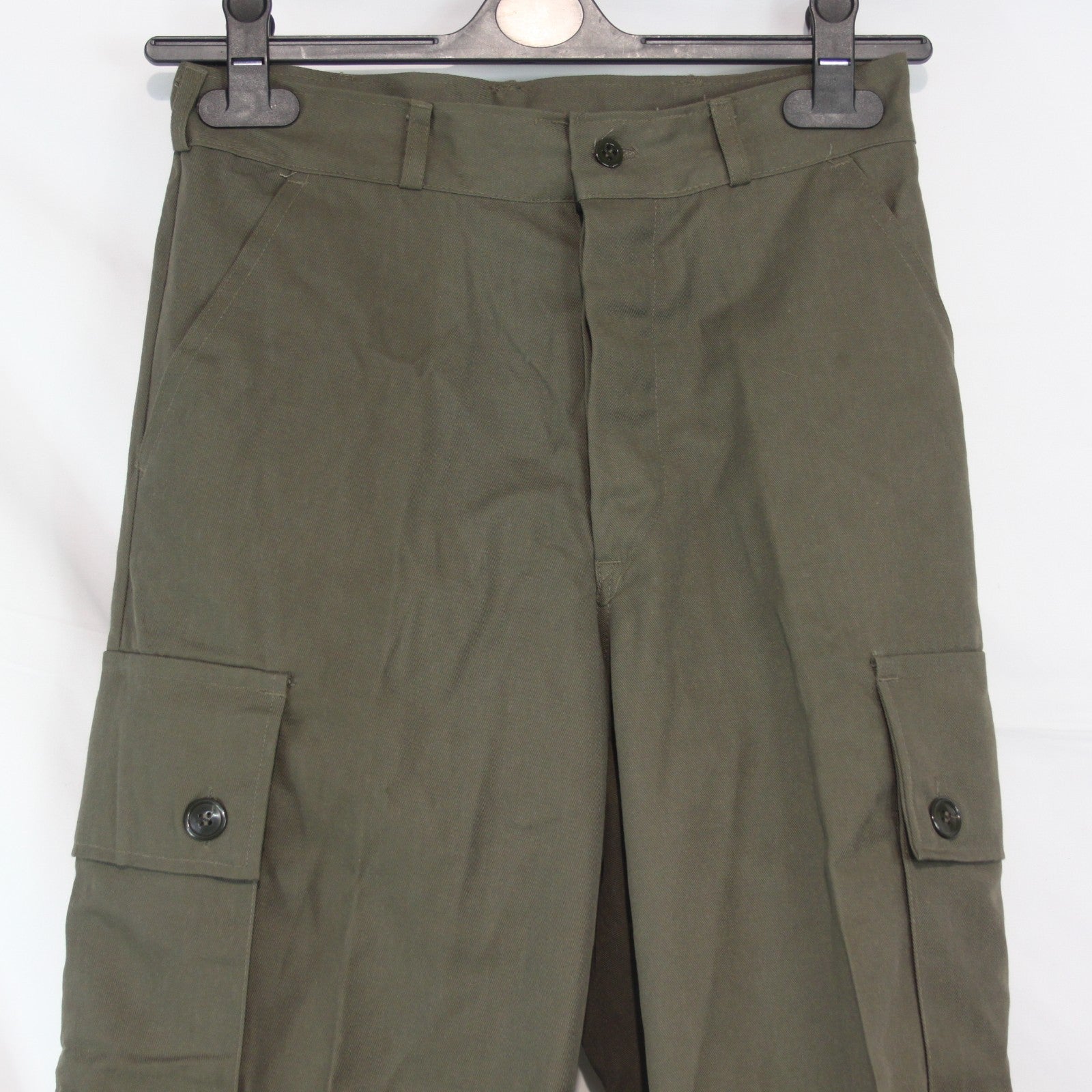Genuine Surplus Dutch Airforce Combat Trousers Military Olive  28" Waist (3689)