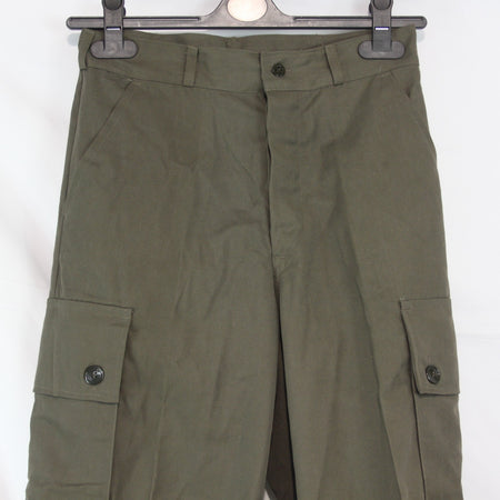 Genuine Surplus Dutch Airforce Combat Trousers Military Olive  28" Waist (3689)
