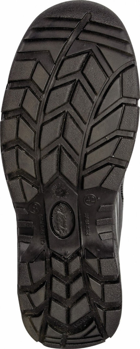 Highlander Recon Boots Black Leather & Fabric Cadet Forces Military FOT142