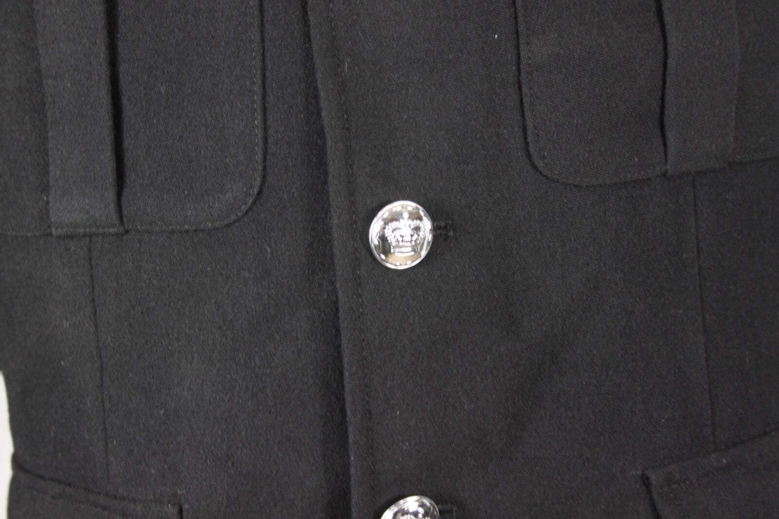 Genuine Surplus British Police Dress Jacket Black Formal Fitted Grade 2 (3305)