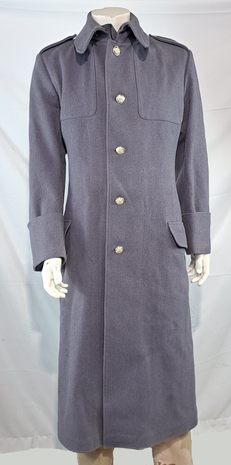 Genuine Surplus Army Coldstream Guards Wool Greatcoat 34" Chest (2545)